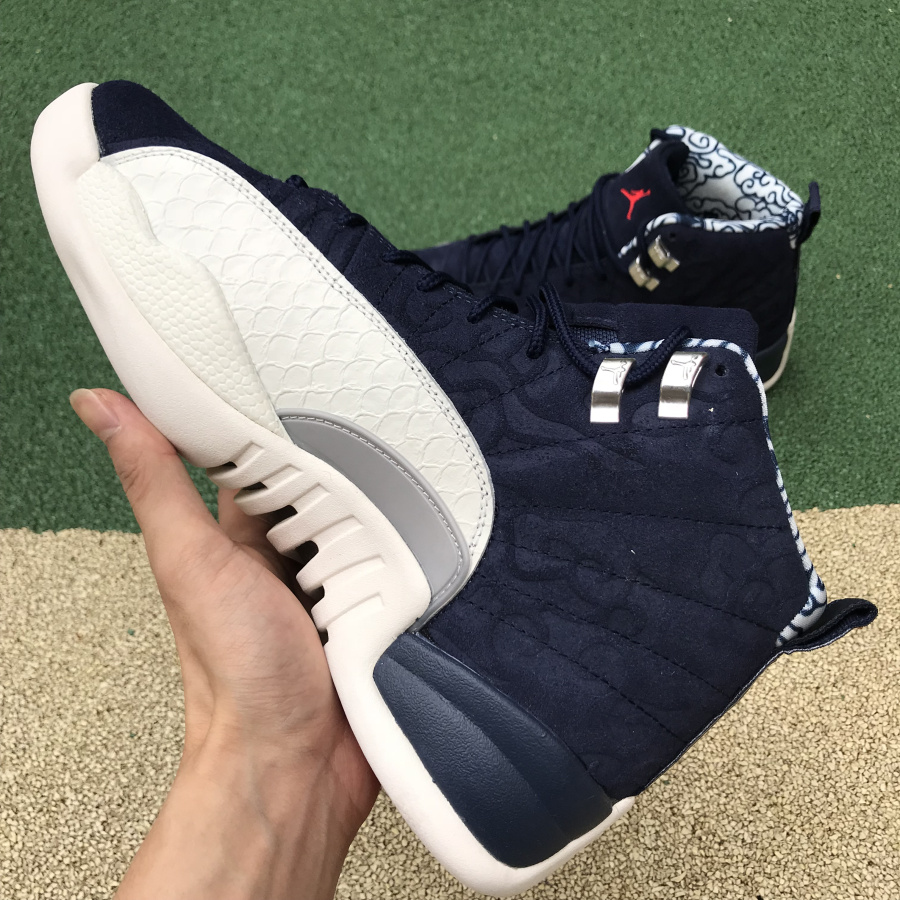 Nike Air Jordan 12 International Flight New Aj12 12s Navy Blue White Bv8016 445 17 - www.kickbulk.cc